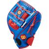 image:imageWilson A200 Youth Baseball GlovesRoyalRedYellow