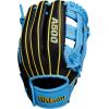 image:imageWilson A500 Youth Baseball GlovesBlackCool BlueYellow