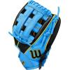 image:imageWilson A500 Youth Baseball GlovesBlackCool BlueYellow