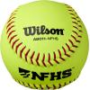 image:imageWilson A9011 Collegiate and HS NFHS Leather Polycore Softballs  12 Pack Yellow