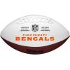 image:imageWilson NFL Live Team Autograph FootballCincinnati Bengals