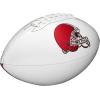 image:imageWilson NFL Live Team Autograph FootballCleveland Browns