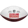image:imageWilson NFL Live Team Autograph FootballCleveland Browns
