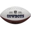 image:imageWilson NFL Live Team Autograph FootballDallas Cowboys