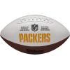 image:imageWilson NFL Live Team Autograph FootballGreen Bay Packers
