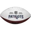 image:imageWilson NFL Live Team Autograph FootballNew England Patriots