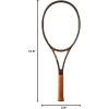 image:imageWilson Pro Staff 97 V14 Performance Tennis Rackets Strung with Sensation 16 Natural at Mid Range TensionGrip Size 3  4 38