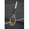 image:imageWilson Profile Adult Recreational Tennis Racket  BlueOrangeGrip Size 3  4 38