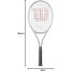 image:imageWilson Shift 99L V1 Performance Tennis Rackets  Strung with Sensation 16 Natural at Mid Range TensionGrip Size 1  4 18