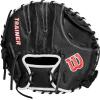 image:imageWilson Trainer Baseball Gloves  BlackRedBlackRed