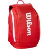 image:imageWILSON 2025 Super Tour Red Tennis Racket Bags  RedWhiteBackpack  Holds up to 2 Rackets