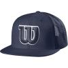 image:imageWILSON A2000 Leather Patch Snapback HatNavy