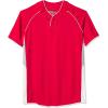 image:imageWILSON Sporting Goods Double Bar Mesh 2Button JerseyScarlet