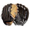 image:imageWilson 2022 A500 Siren 125 Fastpitch Outfield Glove  Left Hand Throw BlackBlondeYellow
