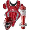 image:imageWilson C200 Youth 3Piece Catchers Gear SetScarlet