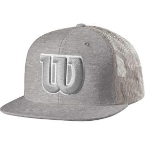 image:imageWILSON A2000 Leather Patch Snapback HatHeather Grey