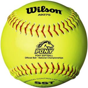 image:imageWILSON A9075 Pony League Softball 12PackOptic Yellow