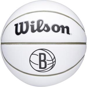 image:imageWILSON NBA Team Autograph Mini Basketball  Brooklyn Nets