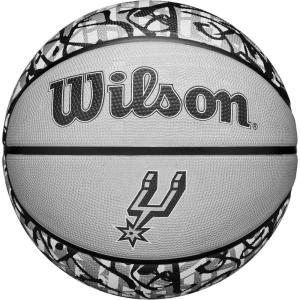image:imageWILSON NBA Team Graffiti Basketballs  Size 7295San Antonio Spurs
