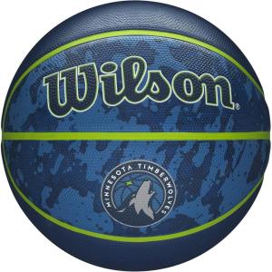 image:imageWILSON NBA Team Tiedye Basketballs  Size 7295Minnesota Timberwolves