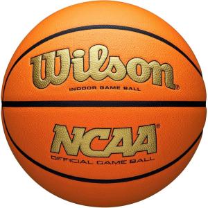 image:imageWILSON NCAA Evo NXT Official Indoor Game Basketballs  Sizes 6 and 7GoldOrange