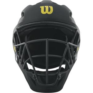 image:imageWILSON Pro Stock Titanium Umpire Helmet Black 77 12