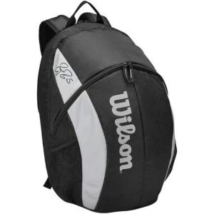 image:imageWILSON Roger Federer Team 6 Pack Tennis Bag  BlackBackpack