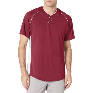 image:imageWILSON Sporting Goods Double Bar Mesh 2Button JerseyCardinal