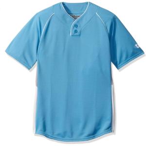 image:imageWILSON Sporting Goods Double Bar Mesh 2Button JerseyLight Blue