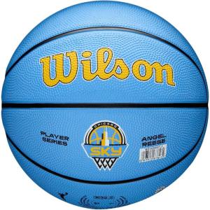 image:imageWILSON WNBA Player Icon Mini Basketball  Size 3 Angel Reese