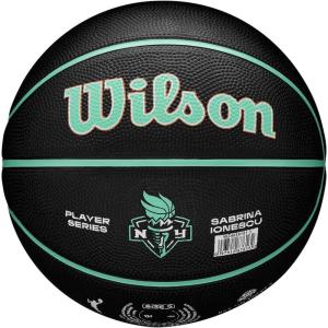 image:imageWILSON WNBA Player Icon Mini Basketball  Size 3 Sabrina Ionescu