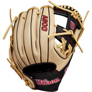 image:imageWilson 2024 A900 PF1125 Pedroia Fit 1125 Infield Baseball GloveBlondeBlackRed