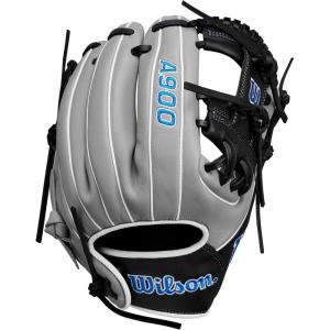 image:imageWilson 2024 A900 PF1125 Pedroia Fit 1125 Infield Baseball GloveGreyBlackRoyal