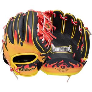 image:imageWilson 2026 A200 Firefighters and Party Animals 10 Baseball GlovesFIREFIGHTERS