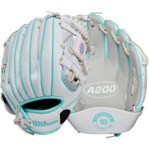 image:imageWilson A200 Youth Baseball GlovesSilverWhiteTeal