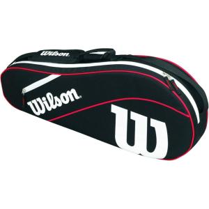 image:imageWilson Advantage Tennis Bag SeriesBlackWhiteRed