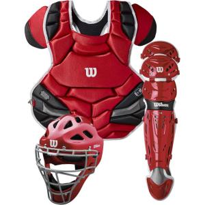image:imageWilson C1K Catchers Gear KitScarlet