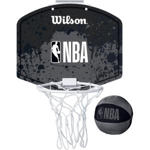 image:imageWilson NBA Team Mini HoopsNBA BlackGray