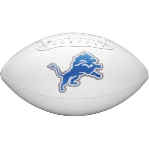 image:imageWilson NFL Live Team Autograph FootballDetroit Lions