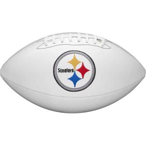image:imageWilson NFL Live Team Autograph FootballPittsburgh Steelers