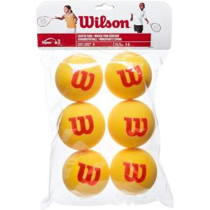 image:imageWilson Starter Foam Tennis Balls YellowRedStarter Foam  Ages 28