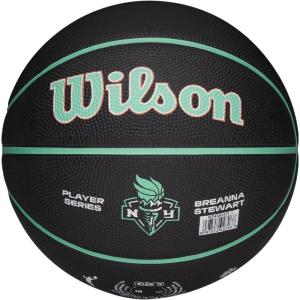image:imageWilson WNBA Player Icon Mini BasketballsBlackTurquoise