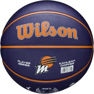 image:imageWilson WNBA Player Icon Mini BasketballsPurpleOrange