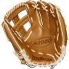 image:imageWilson A2000Saddle TanBlondeWhite