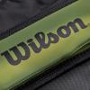 image:imageWilson Blade V8 Super Tour Tennis Racket Bag  GreenBlack Holds up to 9 Rackets