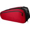 image:imageWilson Clash V2 Super Tour Tennis Racket Bag  RedBlack Holds up to 15 Rackets