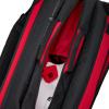 image:imageWilson Clash V2 Super Tour Tennis Racket Bag  RedBlack Holds up to 15 Rackets