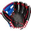 image:imageWilson Fall 2025 A2K Baseball GlovesBlackRoyalRed
