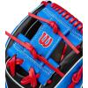 image:imageWilson Fall 2025 A2K Baseball GlovesBlackRoyalRed