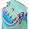 image:imageWilson Fall 2025 A2K Baseball GlovesSeafoamSky BluePink